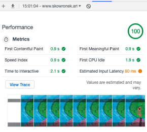 Google Speed test